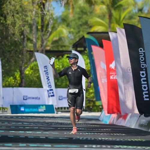 Race photo from Belitung Multisport Festival