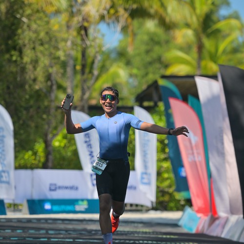 Race photo from Belitung Multisport Festival