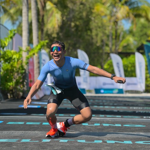 Race photo from Belitung Multisport Festival