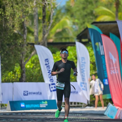 Race photo from Belitung Multisport Festival