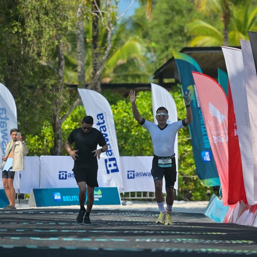 Race photo from Belitung Multisport Festival