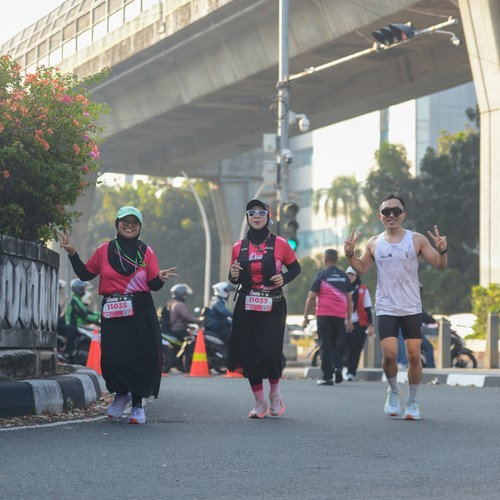 Race photo from SMARTFREN RUN 2026