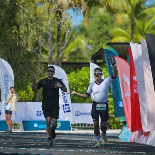 Race photo from Belitung Multisport Festival