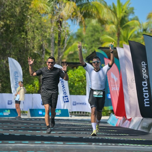 Race photo from Belitung Multisport Festival