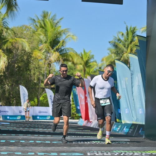 Race photo from Belitung Multisport Festival