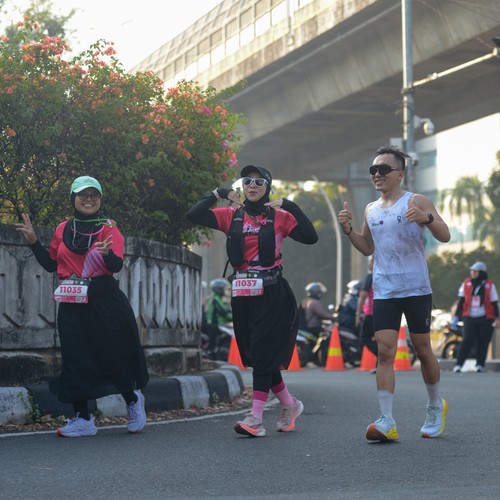 Race photo from SMARTFREN RUN 2026