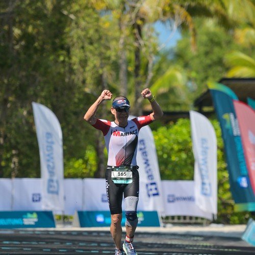 Race photo from Belitung Multisport Festival