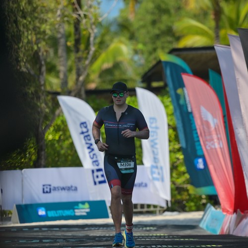 Race photo from Belitung Multisport Festival