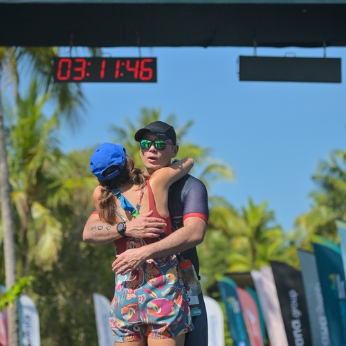 Race photo from Belitung Multisport Festival