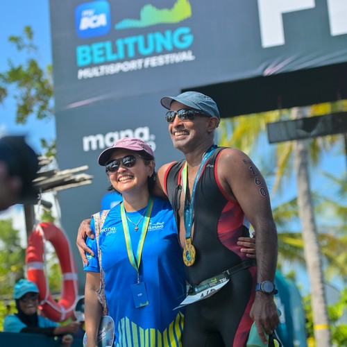 Race photo from Belitung Multisport Festival