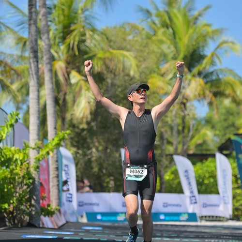 Race photo from Belitung Multisport Festival