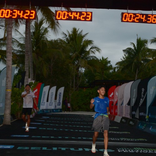 Race photo from Belitung Multisport Festival