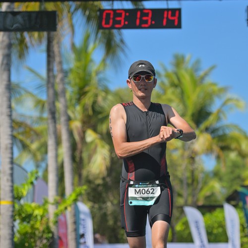 Race photo from Belitung Multisport Festival