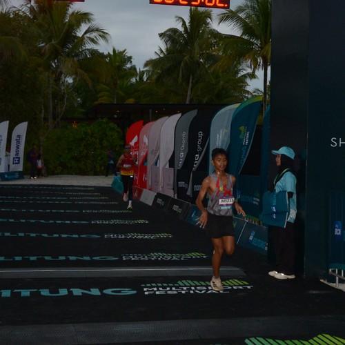 Race photo from Belitung Multisport Festival