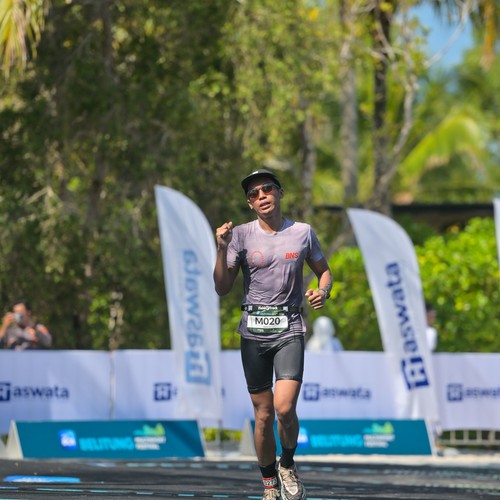 Race photo from Belitung Multisport Festival