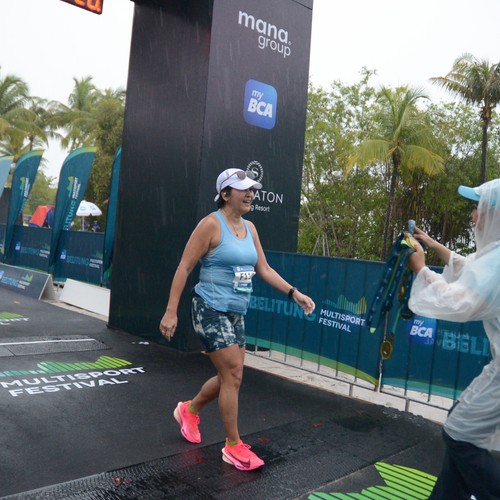 Race photo from Belitung Multisport Festival