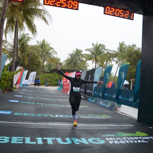 Race photo from Belitung Multisport Festival