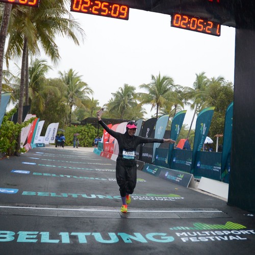 Race photo from Belitung Multisport Festival