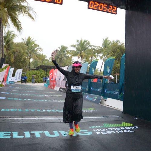 Race photo from Belitung Multisport Festival