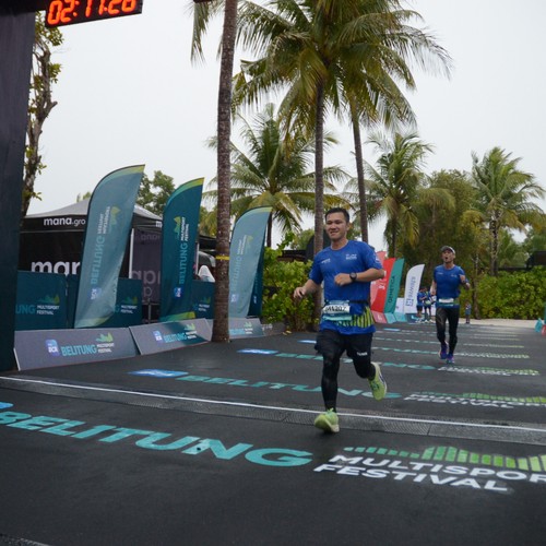 Race photo from Belitung Multisport Festival