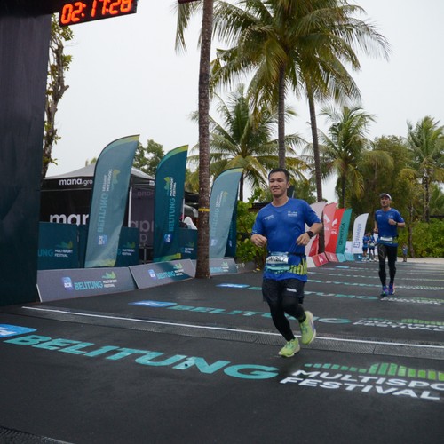 Race photo from Belitung Multisport Festival