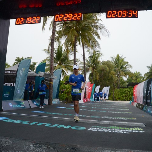 Race photo from Belitung Multisport Festival
