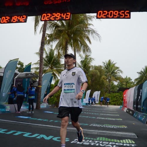 Race photo from Belitung Multisport Festival
