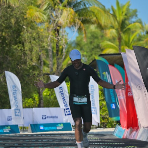 Race photo from Belitung Multisport Festival