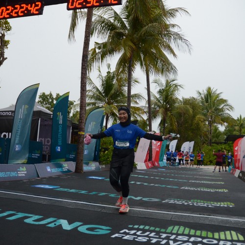 Race photo from Belitung Multisport Festival