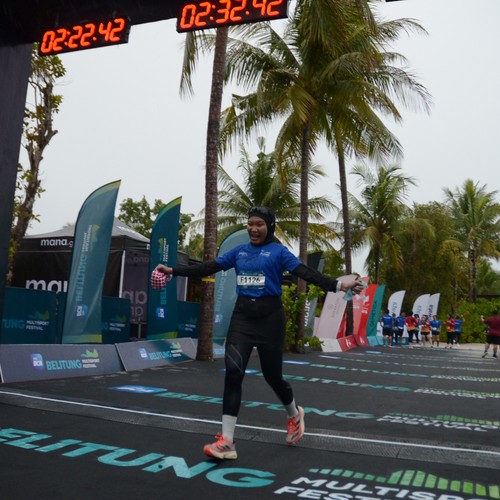 Race photo from Belitung Multisport Festival