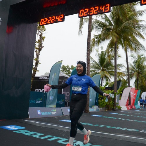 Race photo from Belitung Multisport Festival