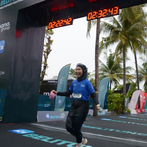 Race photo from Belitung Multisport Festival