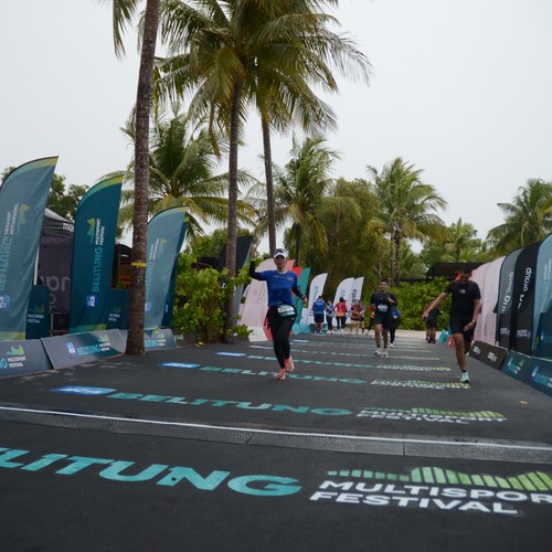 Race photo from Belitung Multisport Festival