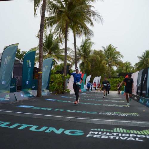 Race photo from Belitung Multisport Festival