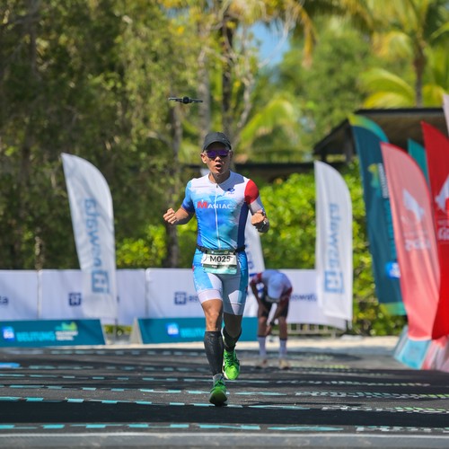 Race photo from Belitung Multisport Festival