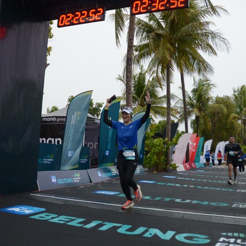 Race photo from Belitung Multisport Festival