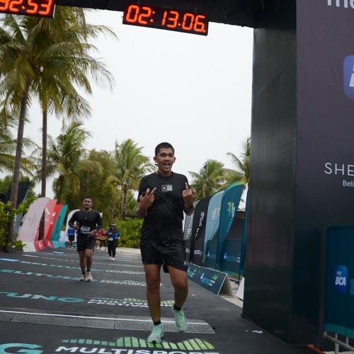 Race photo from Belitung Multisport Festival