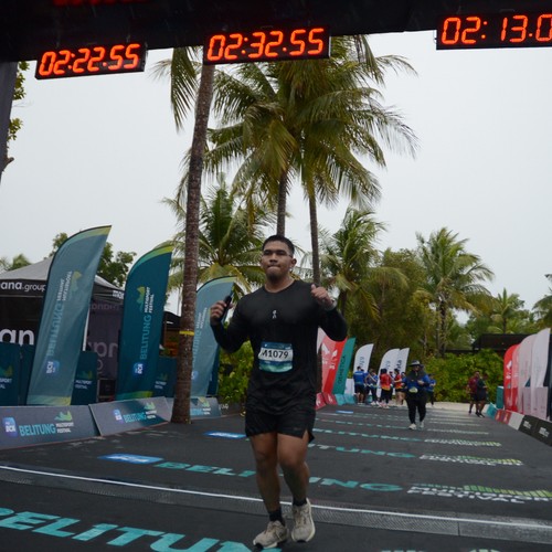 Race photo from Belitung Multisport Festival