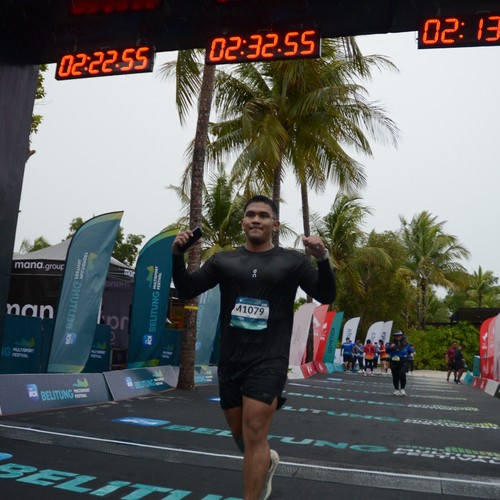 Race photo from Belitung Multisport Festival