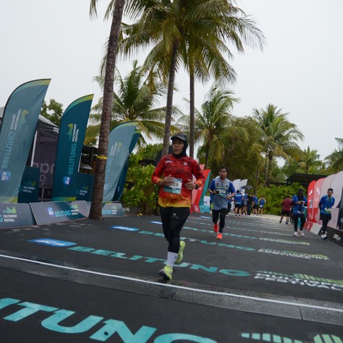 Race photo from Belitung Multisport Festival