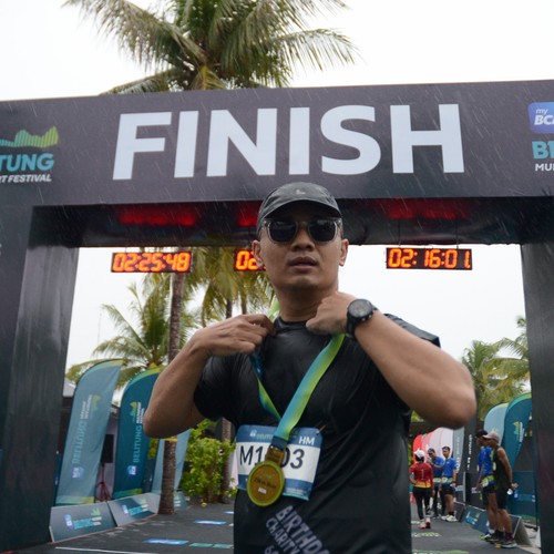 Race photo from Belitung Multisport Festival