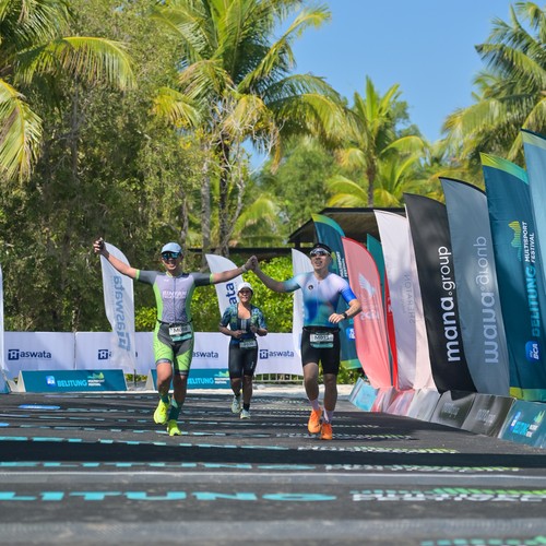 Race photo from Belitung Multisport Festival