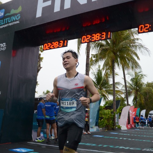 Race photo from Belitung Multisport Festival