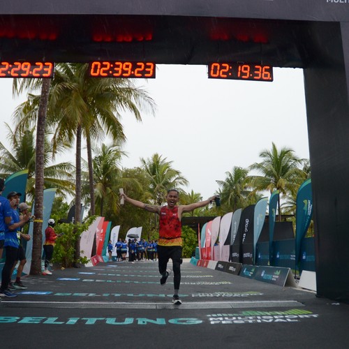 Race photo from Belitung Multisport Festival