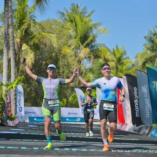 Race photo from Belitung Multisport Festival
