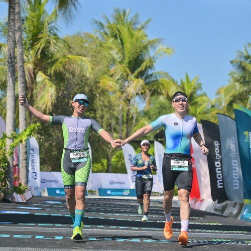 Race photo from Belitung Multisport Festival
