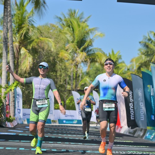 Race photo from Belitung Multisport Festival