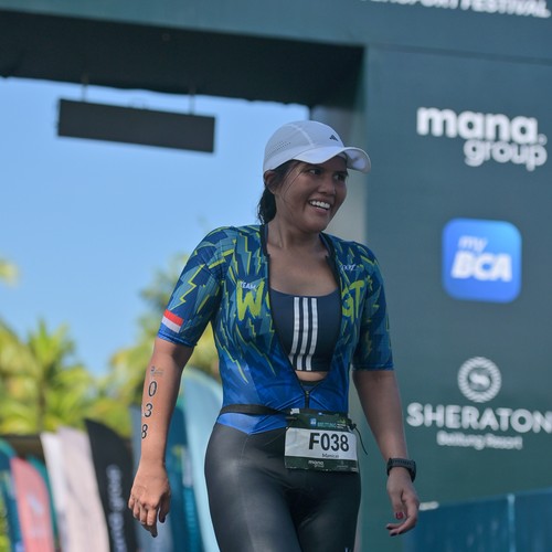 Race photo from Belitung Multisport Festival