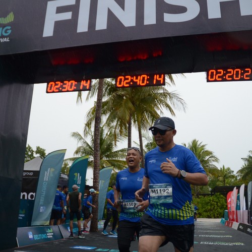Race photo from Belitung Multisport Festival