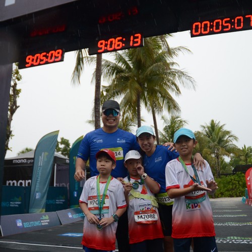 Race photo from Belitung Multisport Festival